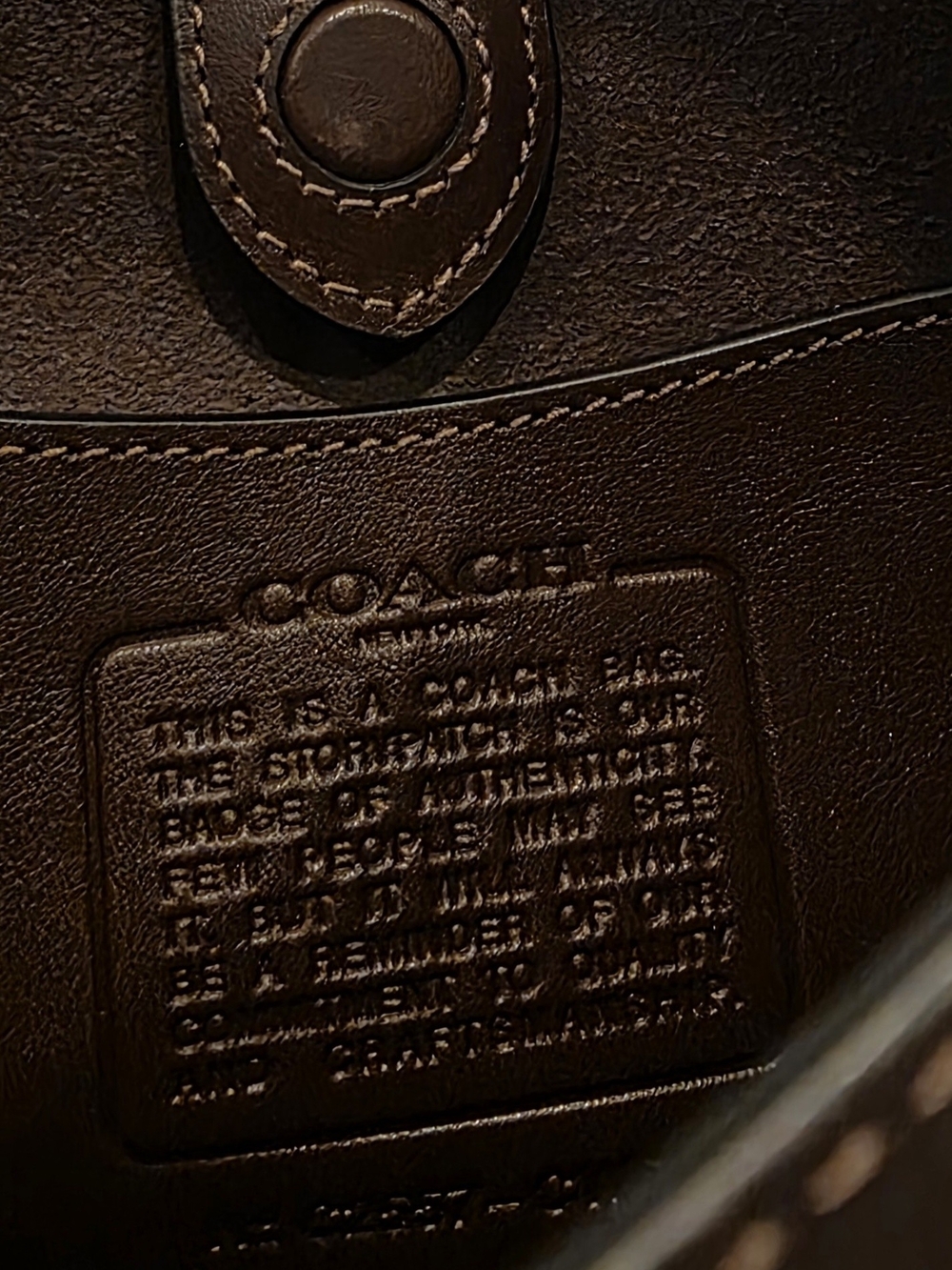 Coach Women's Maple Brooklyn 23 Leather Crossbody - Picture 3 of 8